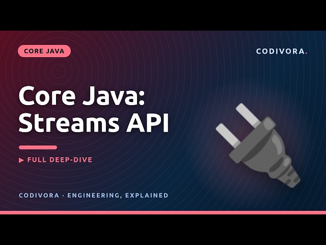 Java Streams API Explained — Lazy Pipelines & Collectors