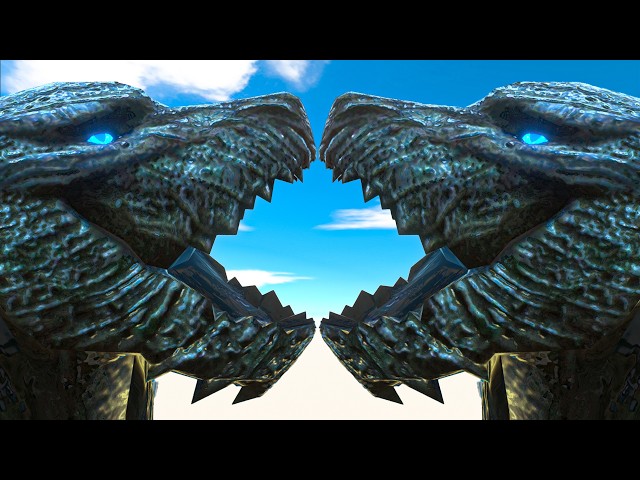 Godzilla Earth Reach the Evolution Gate - Animal Revolt Battle Simulator