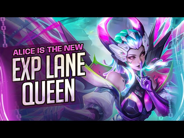 Can the New EXP Lane Queen Dominate Solo Rank? Revamped Alice New Playstyle Revealed