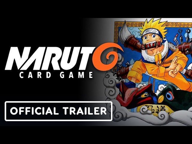 NARUTO CARD GAME - Official First Look Trailer
