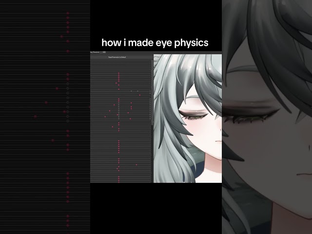 this is how i make bouncy physics #live2d #vtuber #vtuberclips #tutorial #commission #vtubermodel