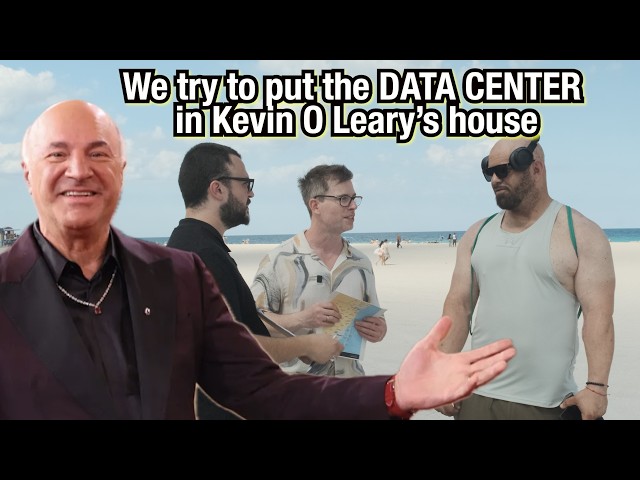 We try to put Kevin O Leary's Data Center in his OWN neighborhood