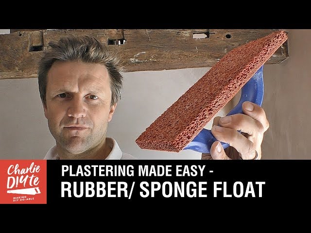 Plastering MADE EASY - with the Marshalltown Rubber Float