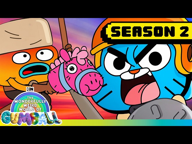 FULL Season 2 | Every Episode of Gumball in 4K 📺🔥 | Cartoon Network