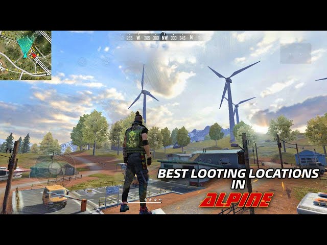 Best Looting Locations in ALPINE | Free Fire New Map Best Looting Locations | Mr Nova