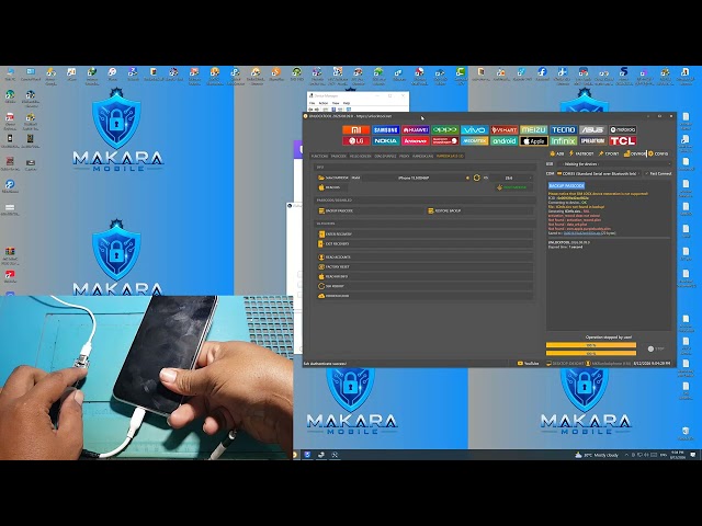 iPhone 11 bypass iCloud Fix Error Backup Passcode with Unlocktool