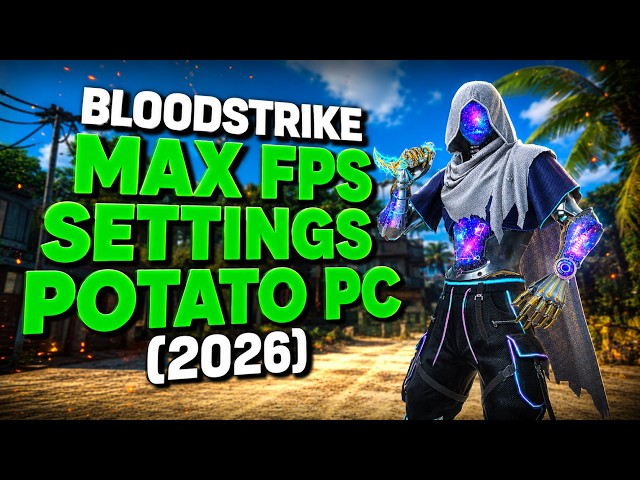 How to BOOST FPS in Bloodstrike on, ANY PC Game (2026)