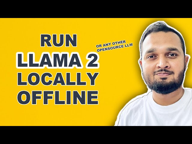 How to Run LLAMA-2 Locally+Offline+Free using LM Studio