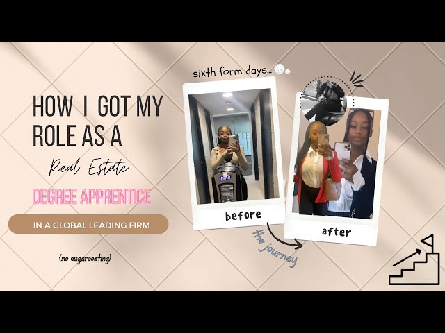 HOW I STARTED IN REAL ESTATE AT 17 IN THE UK  *tips for 2025 applications* | MARYFELICIA
