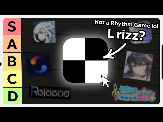 Ranking MOBILE Rhythm Games by Rizz