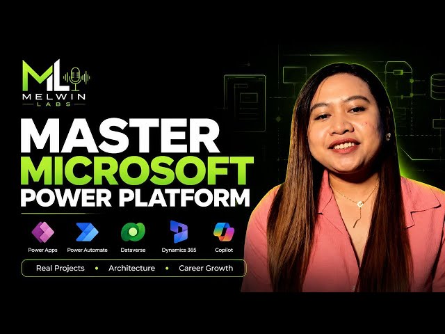 MASTER Microsoft Power Platform | Tagalog Tutorials, System Design & Power Apps for Beginners