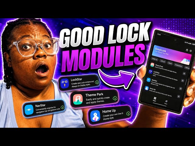 One UI 9 Good Lock Modules: Transform Your Z Fold8 Experience
