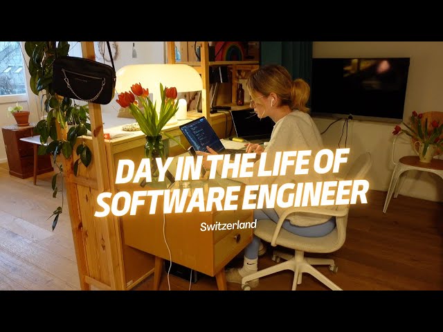 Day in the Life of a Software Engineer in Switzerland, girl edition, lifestyle, unboxing, aesthetic