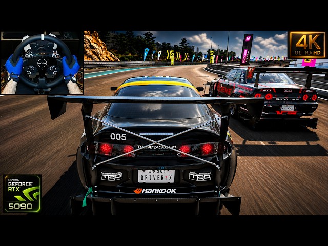 Toyota Supra WTAC - Forza Horizon 6 | Legend Island Circuit 10-Lap Race | MOZA R9 | RTX 5090 | 4K