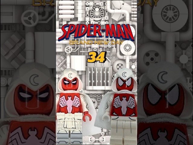 Custom Lego Arachknight Spider-Man Short Series Day 34