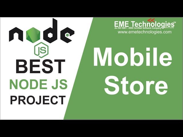 How to Create Mobile Store Application in Node Js | Download Nodejs Projects with Souuce Code
