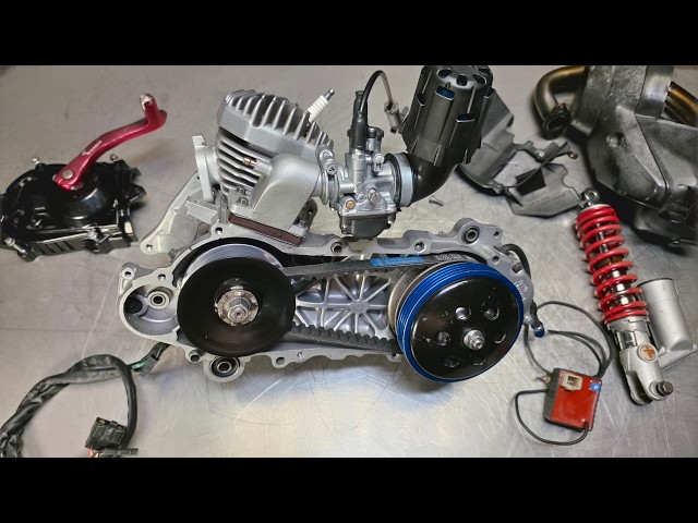 Honda AF24E Engine - Full Restoration & Tuning