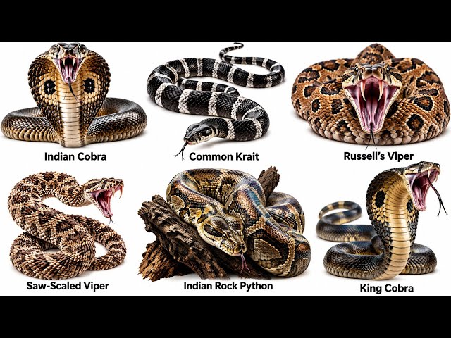 Every Type of Snake in India Explained