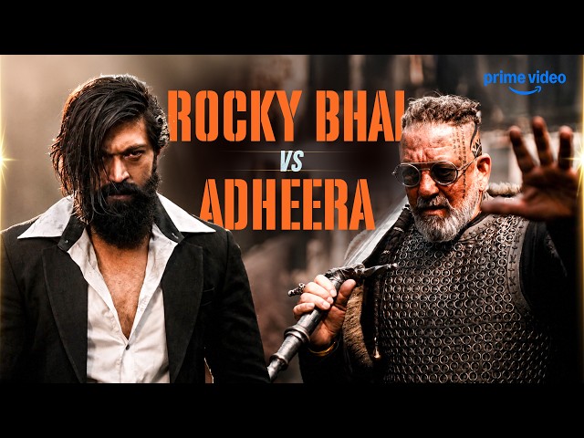 Rocky Bhai vs Adheera 🔥 | Epic Fight Scene | KGF Chapter 2 | Yash, Sanjay Dutt | Prime Video India