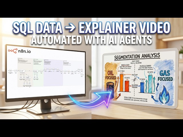 n8n Tutorial: Automate SQL Data to Video with AI Agents | From Database to  Explainer Videos