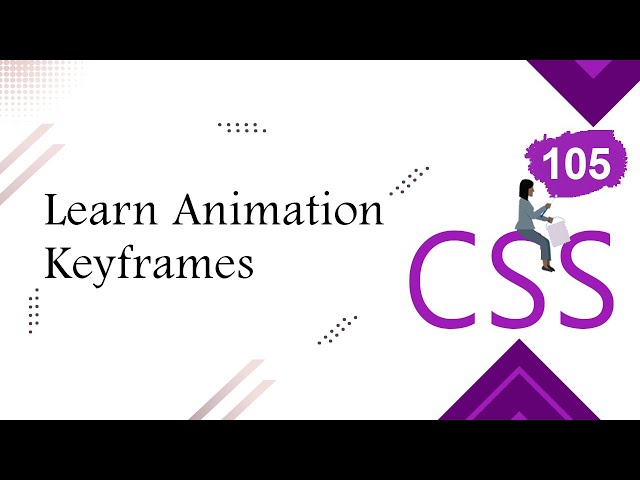 [Learn CSS Animations in Arabic 2023]  #105 Animation keyframes