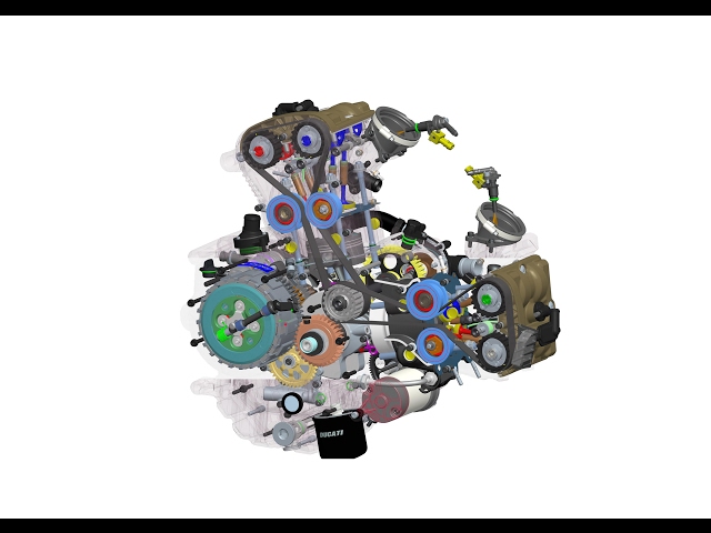 timing mark belt ducati monster 821 & hypermotard 821 for Testastetta 11° motor engine