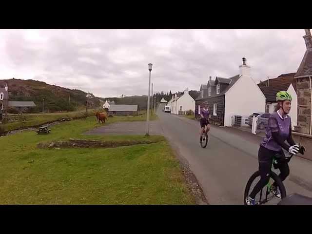 Unicycle into the Skye