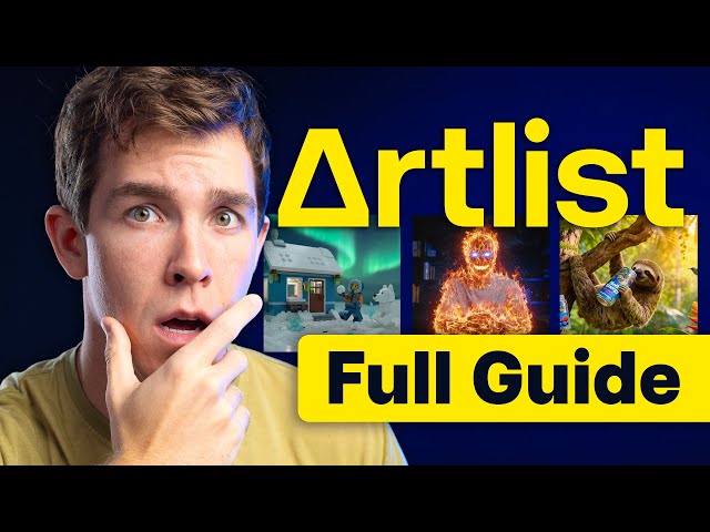 How to Use Artlist AI the RIGHT Way! -  Nano Banana Pro, Kling O1 & More