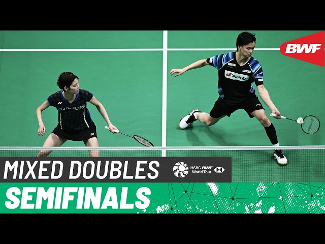 YONEX Taipei Open 2026 | Watanabe/Taguchi (JPN) [8] vs Kusharjanto/Widjaja (INA) | SF
