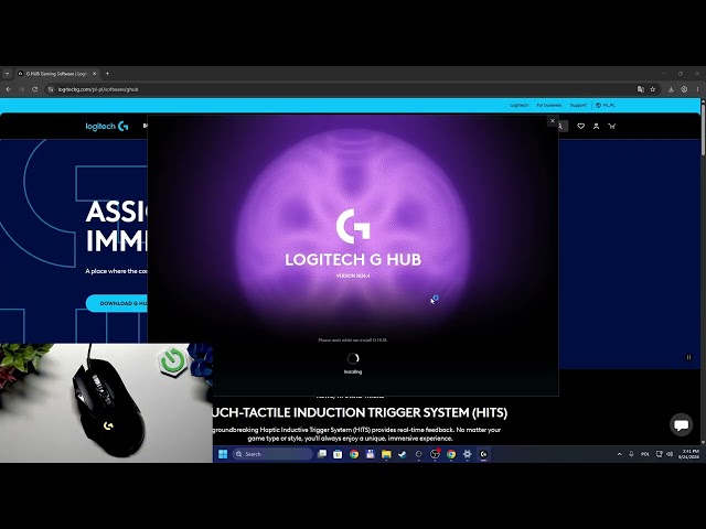 Logitech G502 Gaming HERO – How to Connect with Dedicated App