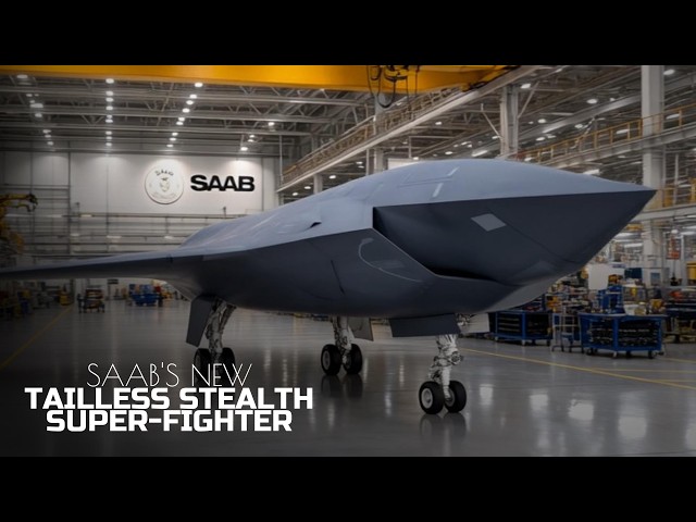 Meet Saab's New tailless stealth super fighter jet that you've never seen before