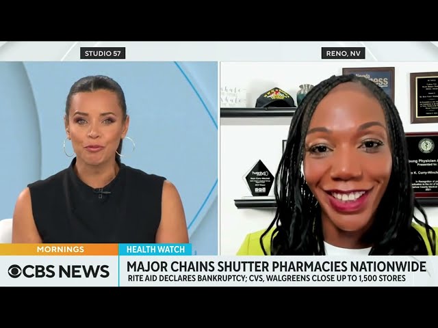 Dr. Curry-Winchell on CBS: Pharmacy Closures