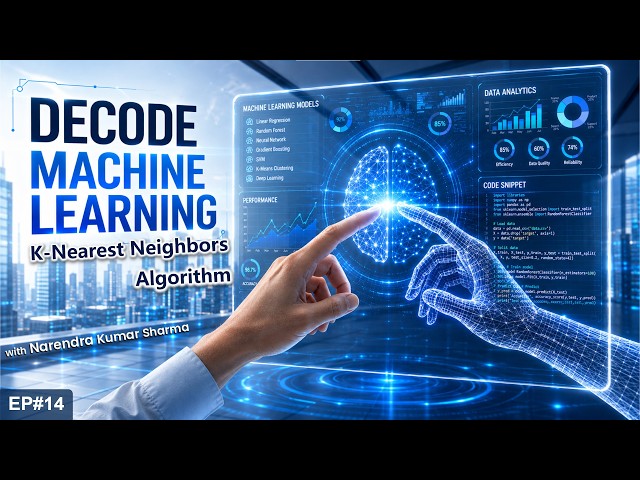 K-Nearest Neighbors | Decode Machine Learning [Ep 14] | Code Camp #engineeringeducation