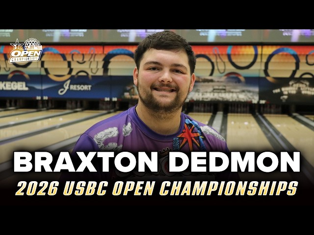 Braxton Dedmon connects for 300 in team at 2026 USBC Open Championships