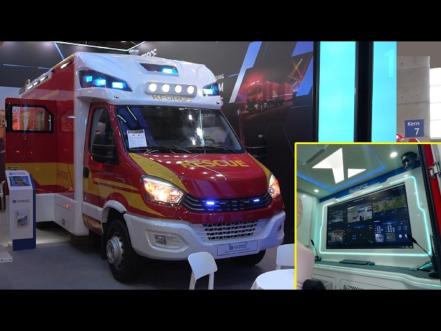 Singaporean/ Chinese HazMat/ Camera/ Command Unit! Quick Tour - KForce - Interschutz 2026