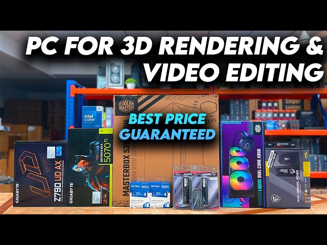 New 3D Rendering & Editing Machine | Most Reliable PC at Best Price | INTEL 14700K + RTX 5070Ti 16GB