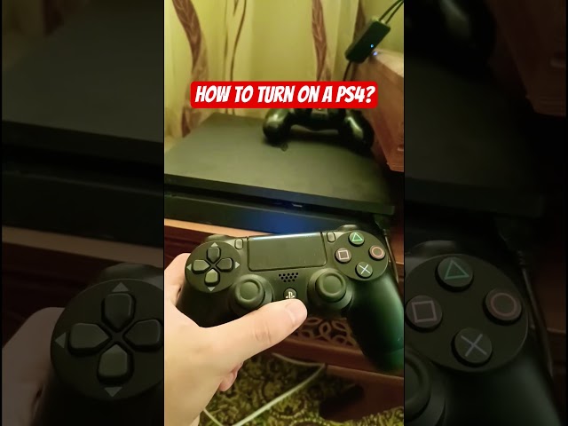Learn how to turn on a PS4 step by step. Subscribe now. #howto #tutorial #ps4