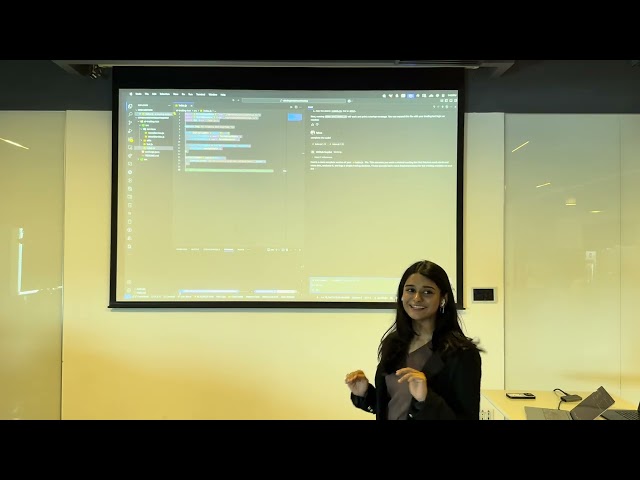 AI trade bot - Faeka Ansari at React Mumbai