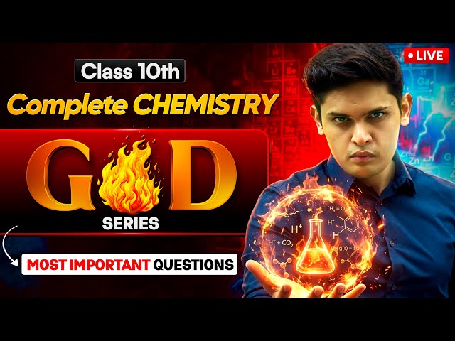 Class 10th Science - Complete Chemistry Most Important Questions🔥|  Prashant Kirad