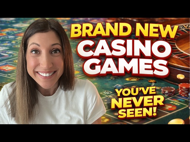 Exclusive First Look 👀 These Brand New table games aren’t in casinos - YET!