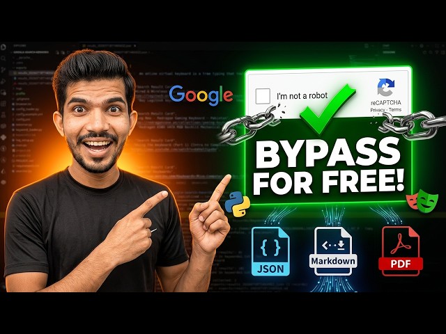 Scrape Google Search Results Fast — FREE reCAPTCHA Auto-Solver Included