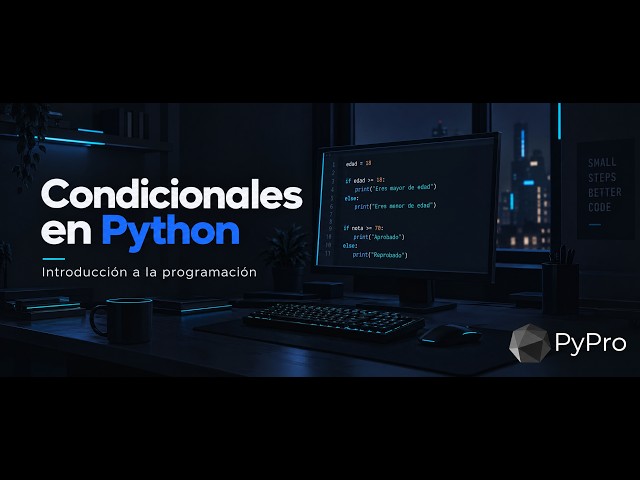 Condicionales en Python | Introducción a la programación