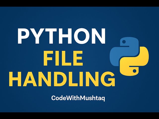File Handling in Python