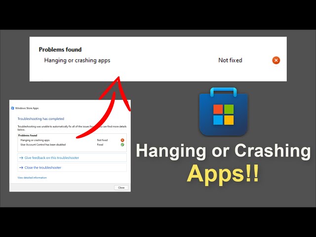Fix - Hanging or Crashing Apps On Windows App Store - Windows 11 / 10 / 8 / 7 - 2026