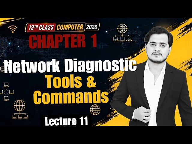 Network Diagnostic Tools and Commands | Ping Command | 12th Computer - Chapter 1 