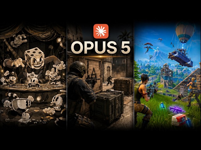 Claude Opus 5 Makes Godot Games
