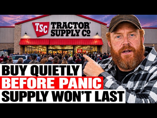 14 CHEAP Items at Tractor Supply That SMART PREPPERS Are QUIETLY Stockpiling