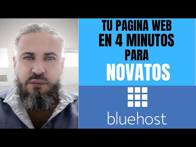 Crea tu pagina web en 4 minutos con bluehost 2020