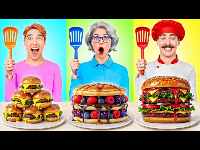 Me vs Grandma Cooking Challenge | Amazing Food Challenges by Multi DO