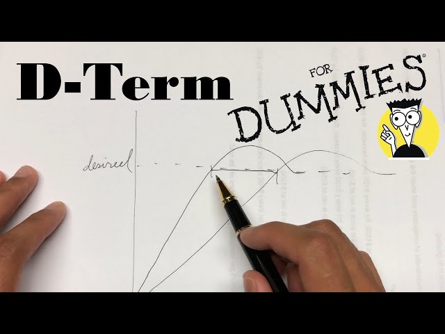 Improve Your Drone's Responsiveness: D-Term Explained and Why It Can Fry Motors (PID Tuning Theory)